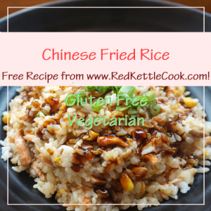 Chinese Fried Rice Free Recipe from RedKettleCook.com!