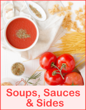 Soups, Sauces and Sides Recipes Soups, Sauces and Sides Recipes Free from RedKettleCook.com!