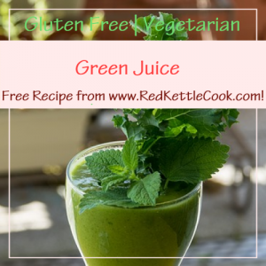 Green Juice Free Recipe from RedKettleCook.com!