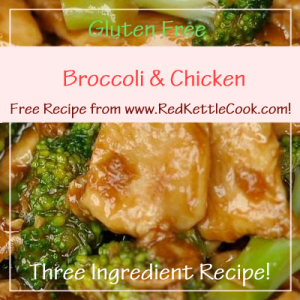 Broccoli & Chicken Free Recipe from www.RedKettleCook.com!