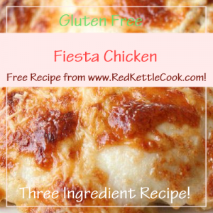 Fiesta Chicken Free Recipe from www.RedKettleCook.com!