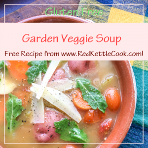 Garden Veggie Soup Free Recipe from RedKettleCook.com!