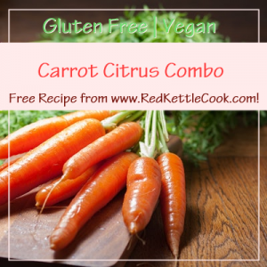 Carrot Citrus Combo Free Recipe from RedKettleCook.com!