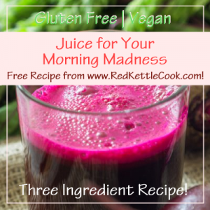 Juice for Your Morning Madness with Parmesan Cheese Free Recipe from RedKettleCook.com!