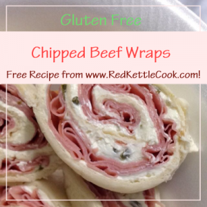 Chipped Beef Wraps Free Recipe from RedKettleCook.com!