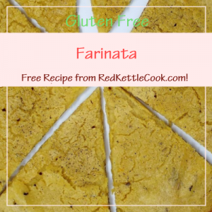 Farinata Free Recipe from RedKettleCook.com!