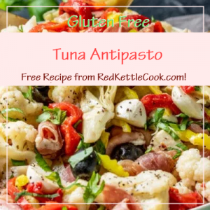 Tuna Antipasto Free Recipe from RedKettleCook.com!