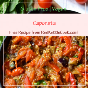 Caponata Free Recipe from RedKettleCook.com!