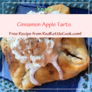 Cinnamon Apple Tarts Free Recipe from RedKettleCook.com!