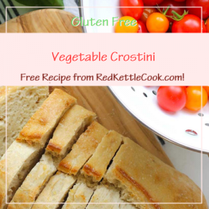Vegetable Crostini Free Recipe from RedKettleCook.com!
