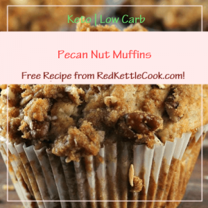 Pecan Nut Muffins a Free Recipe from RedKettleCook.com!