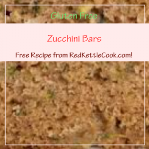 Zucchini Bars Free Recipe from RedKettleCook.com!