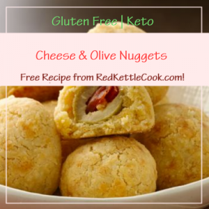 Cheese & Olive Nuggets a Free Recipe from RedKettleCook.com!