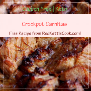 Crockpot Carnitas a Free Recipe from RedKettleCook.com!