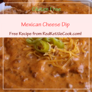 Mexican Cheese Dip a Free Recipe from RedKettleCook.com!