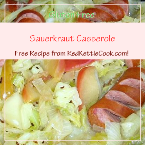 Sauerkraut Casserole Red Kettle Cook 
