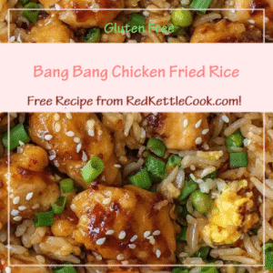 Bang Bang Chicken Fried Rice is a Free Recipe from RedKettleCook.com!