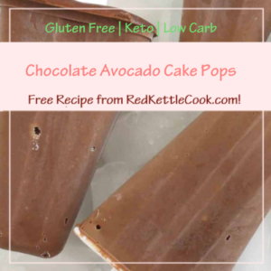 Chocolate Avocado Cake Pops is a Free Recipe from RedKettleCook.com!