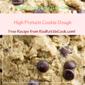High Protein Cookie Dough is a Free Recipe from RedKettleCook.com!