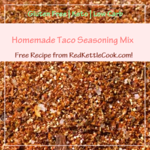 Homemade Taco Seasoning Mix is a Free Recipe from RedKettleCook.com!