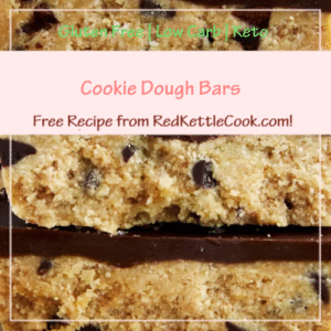 Cookie Dough Bars is a Free Recipe from RedKettleCook.com!