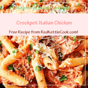 Crockpot Italian Chicken is a Free Recipe from RedKettleCook.com!