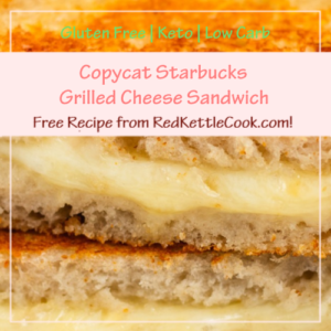 Copycat Starbucks Grilled Cheese Sandwich is a Free Recipe from RedKettleCook.com!