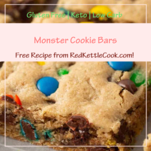 Monster Cookie Bars is a Free Recipe from RedKettleCook.com!