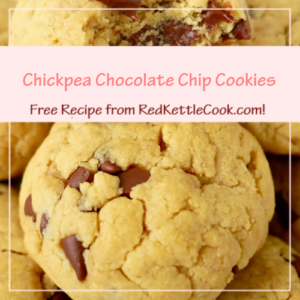 Chickpea Chocolate Chip Cookies is a Free Recipe from RedKettleCook.com!