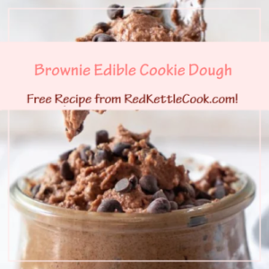Brownie Edible Cookie Dough is a Free Recipe from RedKettleCook.com!