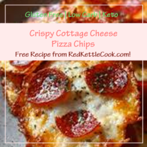 Crispy Cottage Cheese Pizza Chips is a Free Recipe from RedKettleCook.com!