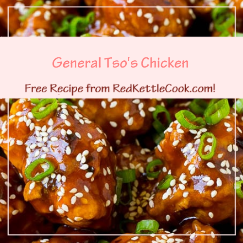 General Tso's Chicken is a Free Recipe from RedKettleCook.com!